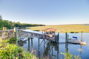 Waterfront Baisdens Bluff Home with Dock and Views!